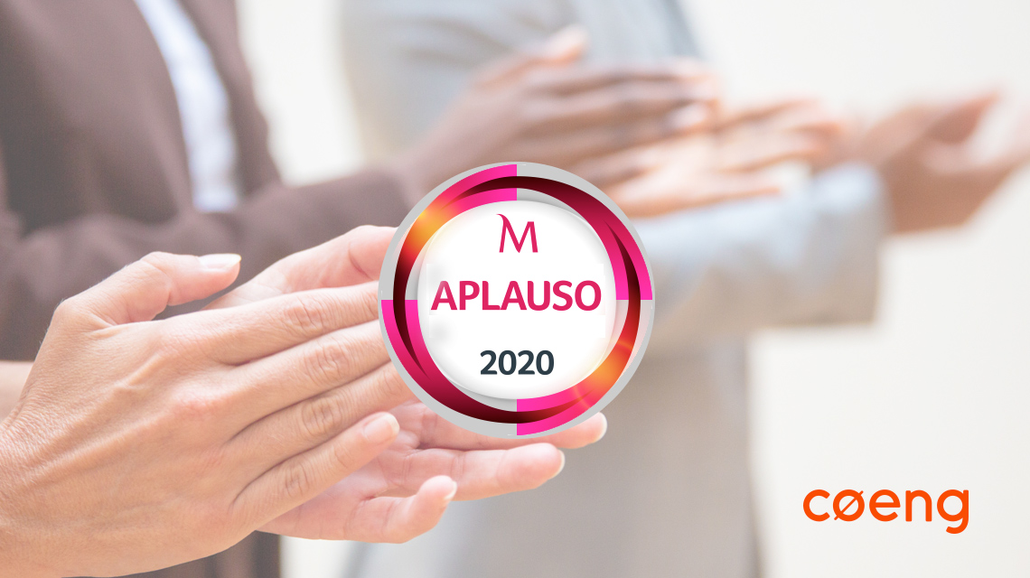 Coeng “aplaudida” pelo Banco Millenium com o estatuto “Cliente Aplauso 2020”